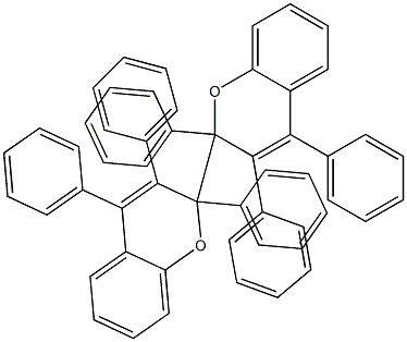  2,2',3,3',4,4'-Hexaphenyl-2,2'-bi(2H-1-benzopyran)