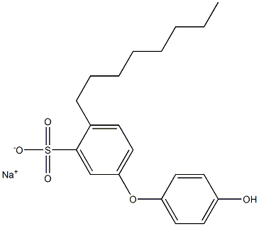  4'-Hydroxy-4-octyl[oxybisbenzene]-3-sulfonic acid sodium salt
