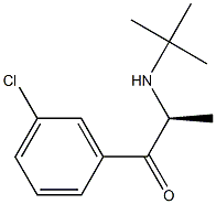 (S)-Bupropion Structure