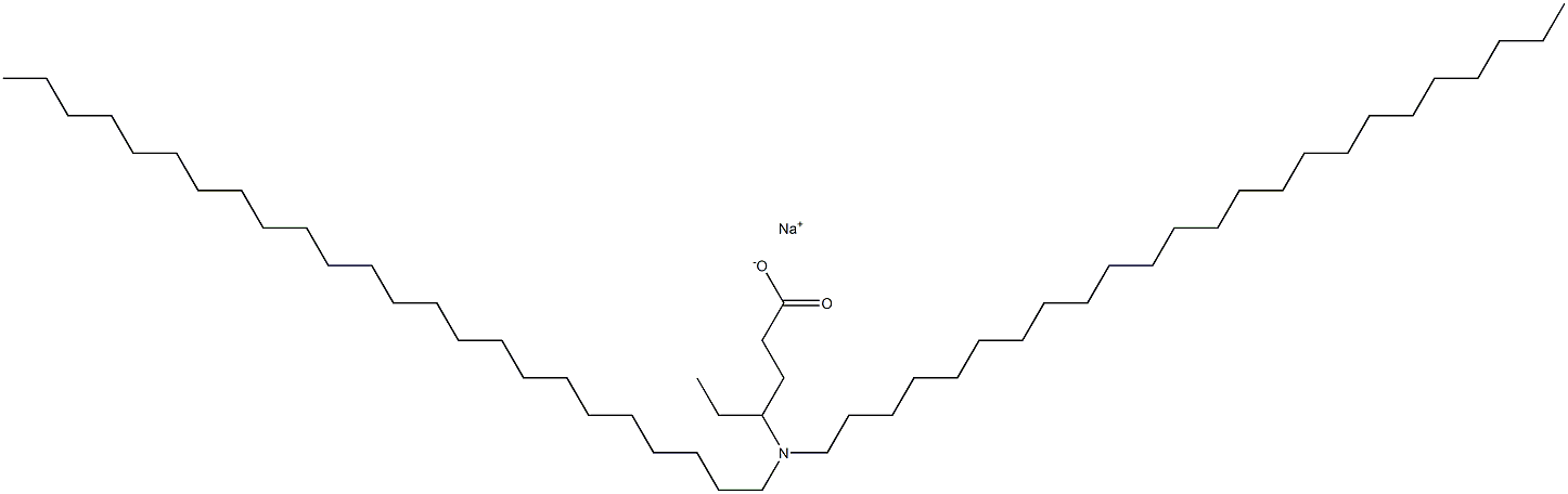  4-(Ditetracosylamino)hexanoic acid sodium salt