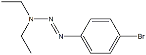 1-(4-Bromophenyl)-3,3-diethyltriazene,,结构式