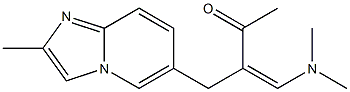 2-Methyl-6-[2-[(dimethylamino)methylene]-3-oxobutyl]imidazo[1,2-a]pyridine