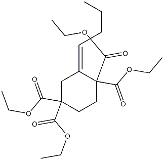  3-Butylidene-cyclohexane-1,1,4,4-tetracarboxylic acid tetraethyl ester