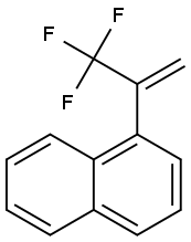 1-[1-(Trifluoromethyl)vinyl]naphthalene Structure