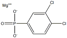 3,4-ジクロロフェニルホスホン酸マグネシウム 化学構造式