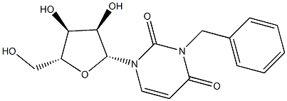 3-ベンジルウリジン 化学構造式