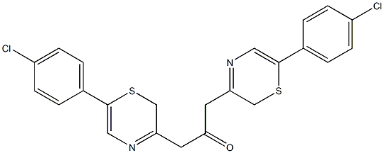 6-(4-Chlorophenyl)-2H-1,4-thiazin-3-yl(methyl) ketone|