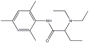 2-(Diethylamino)-N-(2,4,6-trimethylphenyl)butyramide Structure