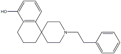 1-Phenethylspiro[piperidine-4,1'-tetralin]-5'-ol Structure