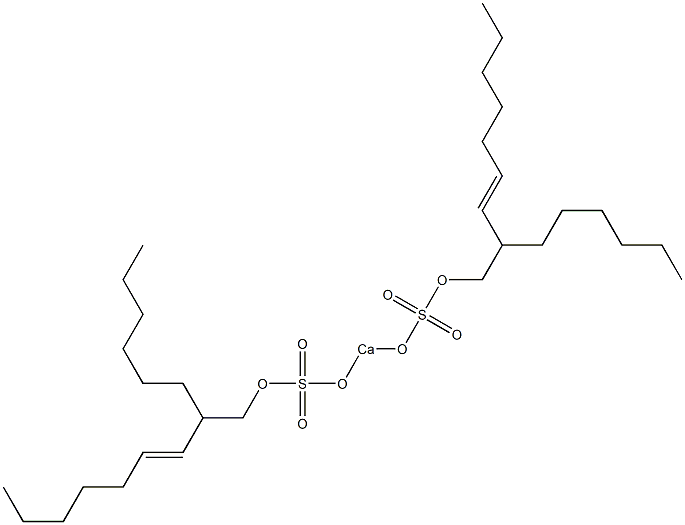 Bis(2-hexyl-3-nonenyloxysulfonyloxy)calcium|