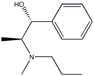 (1R,2S)-1-Phenyl-2-(ethyldimethylaminio)-1-propanol Structure