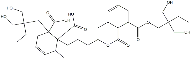  3-Methyl-4-cyclohexene-1,2-dicarboxylic acid 1-[2,2-bis(hydroxymethyl)butyl]2-[4-[6-[2,2-bis(hydroxymethyl)butoxycarbonyl]-2-methyl-3-cyclohexen-1-ylcarbonyloxy]butyl] ester