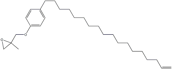 4-(17-Octadecenyl)phenyl 2-methylglycidyl ether