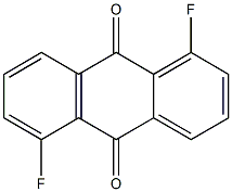 1,5-Difluoro-9,10-anthraquinone Structure