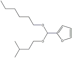 2-Furancarbaldehyde hexyl 3-methylbutyl acetal