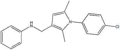  N-Phenyl-1-(4-chlorophenyl)-2,5-dimethyl-1H-pyrrole-3-methanamine