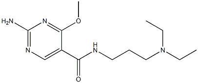 2-Amino-N-[3-(diethylamino)propyl]-4-methoxy-5-pyrimidinecarboxamide