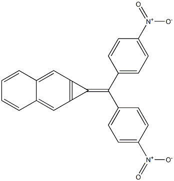 1-(4,4'-Dinitrobenzhydrylidene)-1H-cyclopropa[b]naphthalene