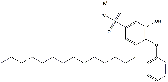 6-Hydroxy-2-tetradecyl[oxybisbenzene]-4-sulfonic acid potassium salt