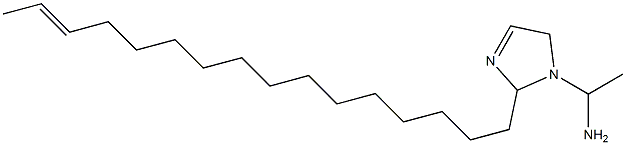 1-(1-Aminoethyl)-2-(14-hexadecenyl)-3-imidazoline Structure