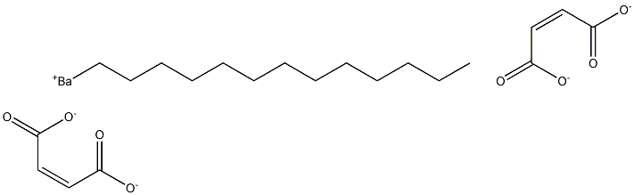 Bis(maleic acid 1-tridecyl)barium salt