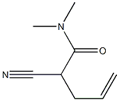  2-(Dimethylcarbamoyl)-4-pentenenitrile