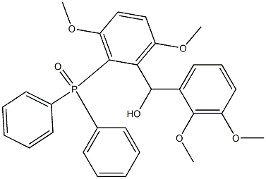 [3,6-Dimethoxy-2-[(2,3-dimethoxyphenyl)hydroxymethyl]phenyl]diphenylphosphine oxide