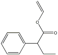 2-フェニル酪酸エテニル 化学構造式