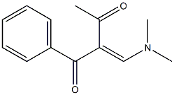 1-Phenyl-2-[(dimethylamino)methylene]butane-1,3-dione Structure