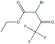 2-Bromo-4,4,4-trifluoro-3-oxobutyric acid ethyl ester,,结构式