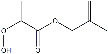 2-Hydroperoxypropionic acid 2-methyl-2-propenyl ester