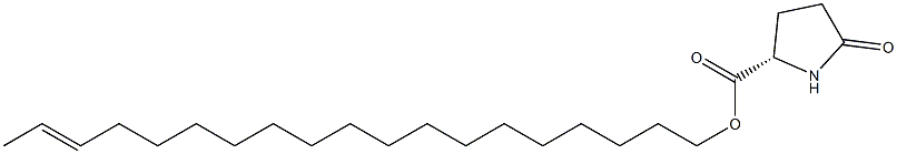 (S)-5-Oxopyrrolidine-2-carboxylic acid 17-nonadecenyl ester Structure