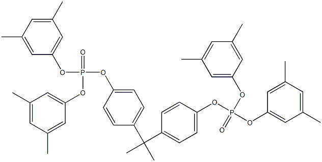 2,2-Bis[4-[bis(3,5-dimethylphenoxy)phosphinyloxy]phenyl]propane