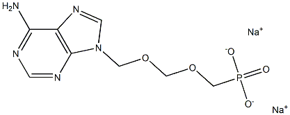  [[[(6-Amino-9H-purin)-9-yl]methoxy]methoxy]methylphosphonic acid disodium salt