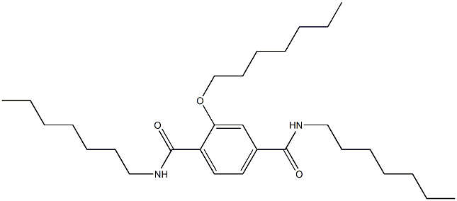  2-(Heptyloxy)-N,N'-diheptylterephthalamide