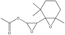 Acetic acid 3-(2,2,6-trimethyl-7-oxabicyclo[4.1.0]heptan-1-yl)oxiran-2-yl ester