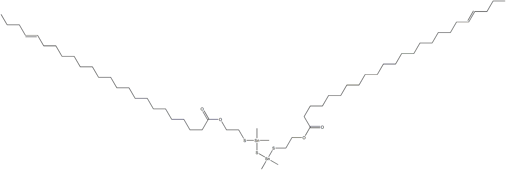 Bis[dimethyl[[2-(19-tricosenylcarbonyloxy)ethyl]thio]stannyl] sulfide