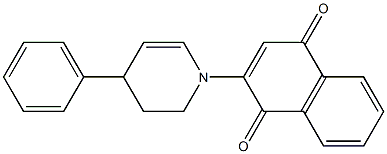 2-[(4-Phenyl-1,2,3,4-tetrahydropyridin)-1-yl]-1,4-naphthoquinone