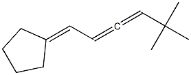 1-Cyclopentylidene-5,5-dimethyl-2,3-hexadiene