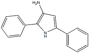 2,5-Diphenyl-3-amino-1H-pyrrole Structure