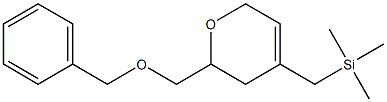 6-Benzyloxymethyl-4-(trimethylsilylmethyl)-5,6-dihydro-2H-pyran