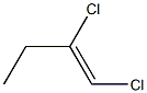 1,2-Dichloro-1-butene,,结构式