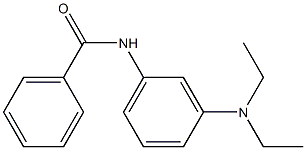 3'-(ジエチルアミノ)ベンズアニリド 化学構造式