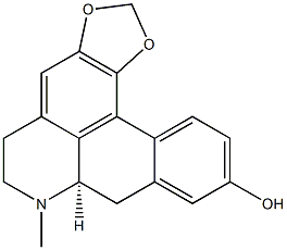 [7aR,(-)]-6,7,7a,8-Tetrahydro-7-methyl-5H-benzo[g]-1,3-benzodioxolo[6,5,4-de]quinoline-10-ol