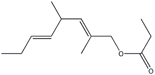 Propionic acid 2,4-dimethyl-2,5-octadienyl ester|