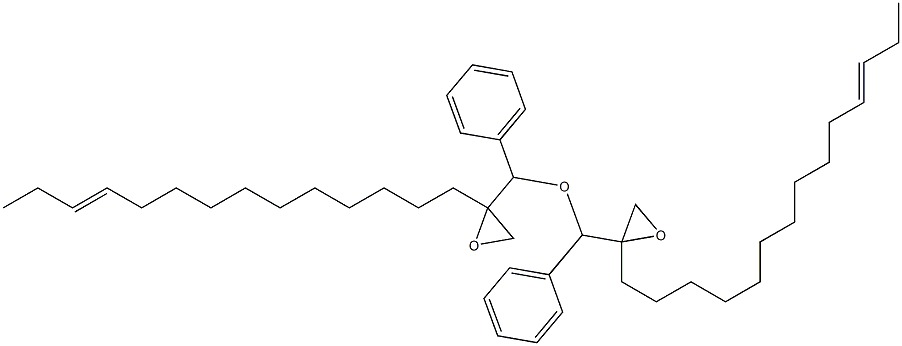 2-(11-Tetradecenyl)phenylglycidyl ether Struktur