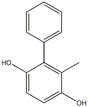2-Phenyl-3-methylhydroquinone Structure