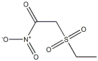 [[(Nitrocarbonyl)methyl]sulfonyl]ethane Structure