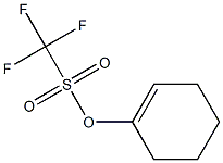 Cyclohexene-1-ol trifluoromethanesulfonate Structure