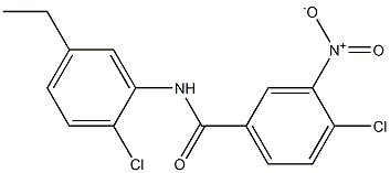 2',4-Dichloro-5'-ethyl-3-nitrobenzanilide Struktur